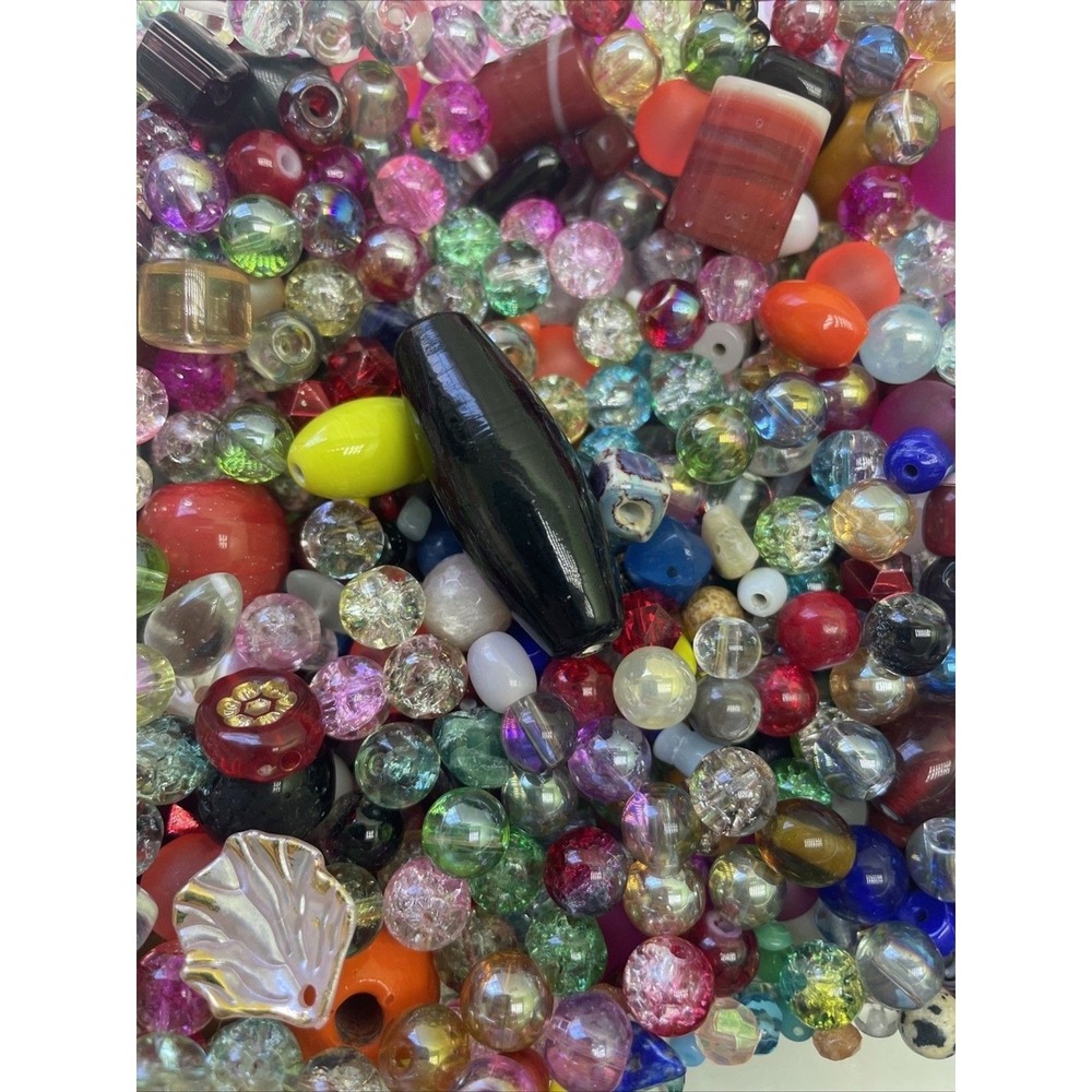 Unbranded Mixed Bead‎ Lot Unisex OS Multicolor Excellent Jewelry Making Crafting